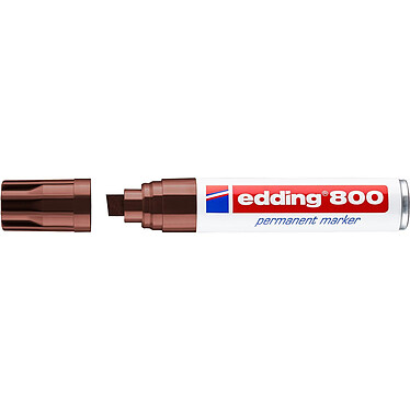 EDDING Marqueur Permanent 800 marron 4-12 mm x 5