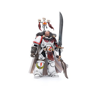 Warhammer 40k - Figurine 1/18 White Scars Captain Kor'sarro Khan 12 cm
