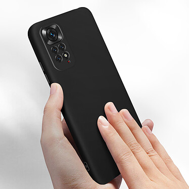 Acheter Avizar Coque Xiaomi Redmi Note 11 et 11s Silicone Semi-rigide Soft-touch Fine noir