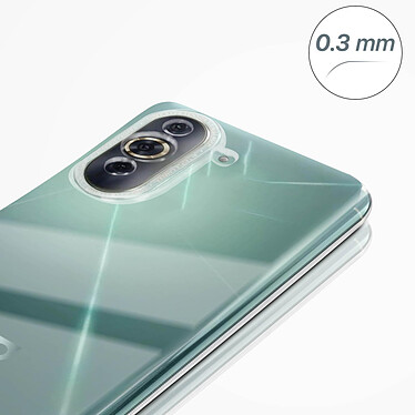 Avis Avizar Coque pour Huawei Nova 10 Silicone Gel Souple Flexible Ultra-fine 0.3mm  Transparent