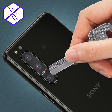 Avis Avizar Film Caméra Sony Xperia 5 2 Plastique Souple Flexible Anti-trace Transparent