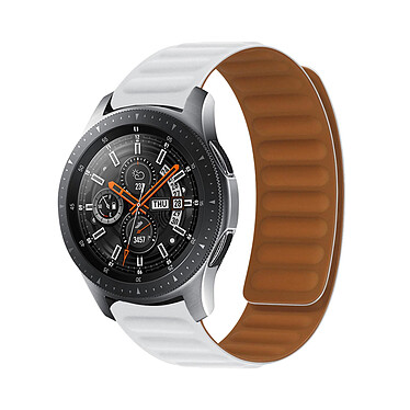 Avizar Bracelet pour Honor Magic Watch Watch GS3 Souple Attache Magnétique Blanc