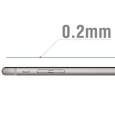 Forcell Film protecteur écran Verre trempé flexible Apple iPhone 6  Transparent pas cher