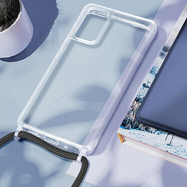 Acheter Avizar Coque Lanière pour Samsung Galaxy S20 FE Rigide Bumper  Transparent