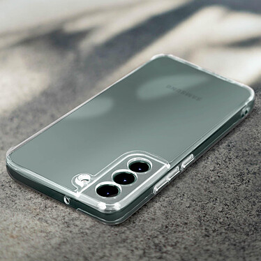 Acheter Avizar Coque Samsung Galaxy S22 Plus Dos Rigide Coins Bumper Fine Légère  Transparent