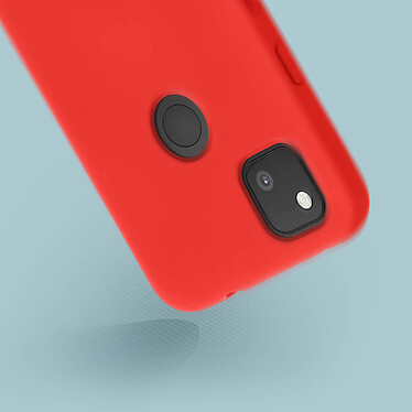 Avis Avizar Coque Google Pixel 4A Silicone Semi-rigide Finition Soft Touch rouge