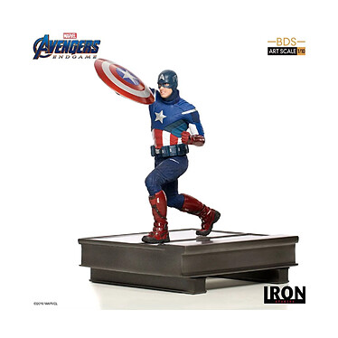 Marvel Avengers : Endgame - Statuette BDS Art Scale 1/10 Captain America 21 cm