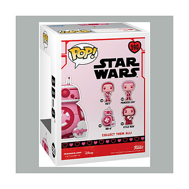Avis Star Wars Valentines - Figurine POP! BB-8 9 cm