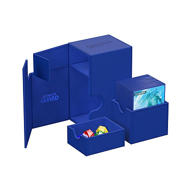 Acheter Ultimate Guard - Flip`n`Tray 80+ XenoSkin Monocolor Bleu