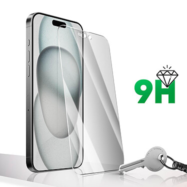 Avis 4smarts Verre Trempé pour iPhone 15 Plus Dureté 9H Anti-espion Second Glass