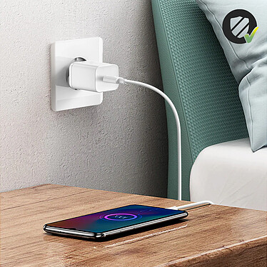 Acheter Baseus Chargeur secteur 25W Charge rapide et sécurisée Compact  Super Si Blanc