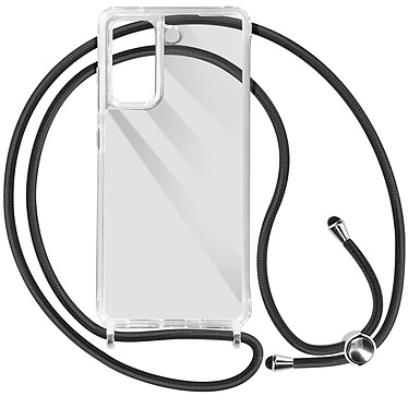 Avizar Coque Lanière pour Samsung Galaxy S21 FE Rigide Bumper  Transparent