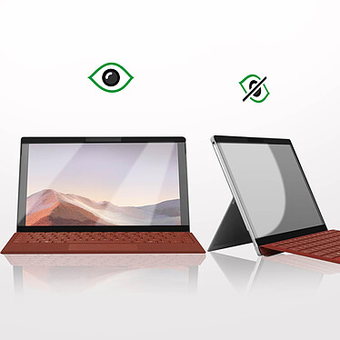 Acheter 4smarts Film écran Anti espion Microsoft Surface 7 12.3 , 6 , 5 et 4 Magnétique Flexible