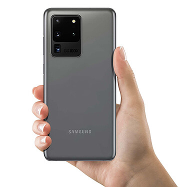 Acheter Clappio Cache Batterie pour Samsung Galaxy S20 Ultra Adhésif Intégré Gris