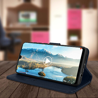 Acheter Avizar Étui pour Huawei P smart 2020 Clapet Portefeuille Support Vidéo  Bleu Nuit