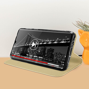 Avis Dux Ducis Housse Pour Xiaomi Mi Note 10 Lite Porte-carte Fonction Support Vidéo  Or