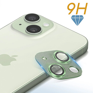 Avis Enkay Verre Trempé Caméra pour iPhone 15 et 15 Plus Cadre Alliage Aluminium  Vert