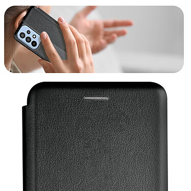 Acheter Avizar Housse pour Samsung Galaxy A23 5G et M23 5G Clapet Porte-carte Support vidéo Design élégant  Noir