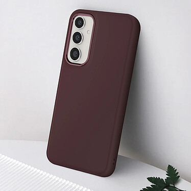 Acheter Avizar Coque pour Samsung Galaxy S23 FE Rigide Contour Caméra Métallisé Bordeaux