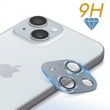 Avis Enkay Verre Trempé Caméra pour iPhone 15 et 15 Plus Cadre Alliage Aluminium  Bleu