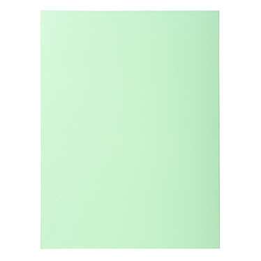 EXACOMPTA Paquet 100 chemises SUPER 160 - 24x32cm - Vert clair