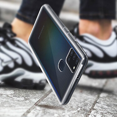 Acheter Avizar Coque Samsung Galaxy A21s Silicone Flexible Résistant Ultra-fine Transparent