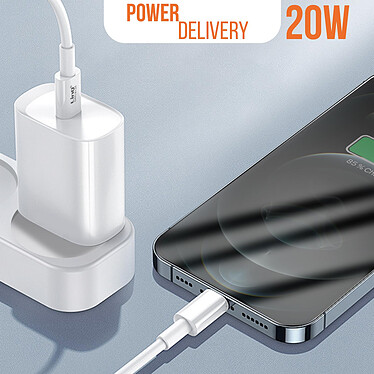 Avis LinQ Câble USB-C vers Lightning 20W pour iPhone et iPad Blanc