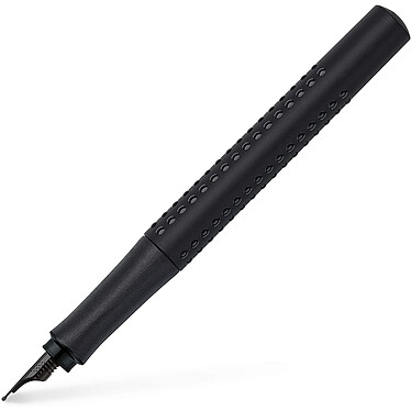 FABER-CASTELL Stylo plume GRIP Edition Pointe Large B, all black