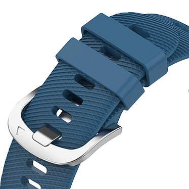 Avis Avizar Bracelet pour Honor Magic Watch 2 46mm Silicone Texturé Bleu