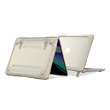 Avizar Coque pour Macbook Pro 16 2019 Protection Intégrale Rigide Contour Souple  Beige