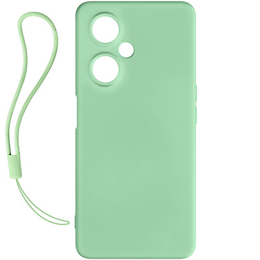 Avizar Coque pour OnePlus Nord CE 3 Lite 5G Silicone Soft Touch Finition Mate Anti-trace  Vert Clair