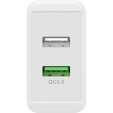 Avis Goobay - Double chargeur rapide USB QC3.0 28W Blanc