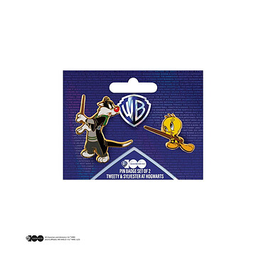 Avis Looney Tunes - Pack 2 pin's Tweety & Sylvester at Hogwarts