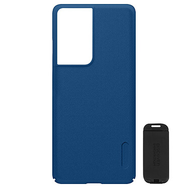 Nillkin Coque pour Samsung S21 Ultra Support Vidéo Super Frosted Shield  Bleu