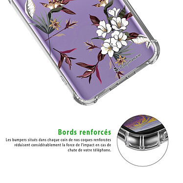Acheter LaCoqueFrançaise Coque Samsung Galaxy S9 anti-choc souple angles renforcés transparente Motif Fleurs Sauvages