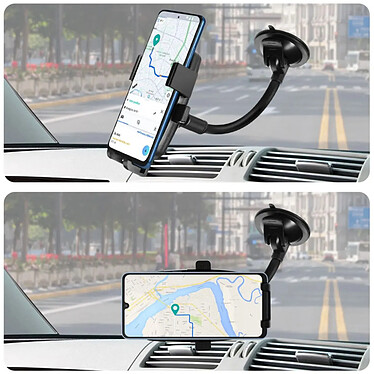 Acheter Jaym Support Voiture pour Smartphone avec Fixation Ventouse et Grille de Ventilation Noir