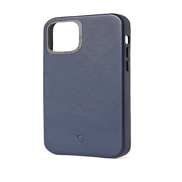 Decoded Coque en cuir pour iPhone 12 Mini Bleu