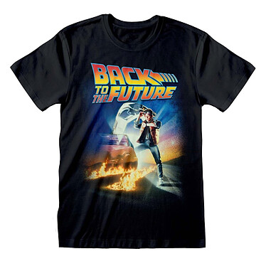 Retour vers le futur - T-Shirt Poster  - Taille L