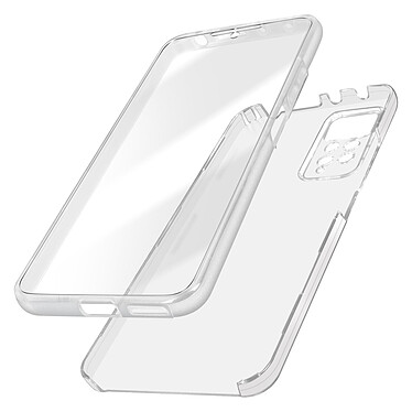 Avizar Coque pour Xiaomi Redmi Note 11 Pro 5G Arrière Rigide et Avant Souple  Transparent