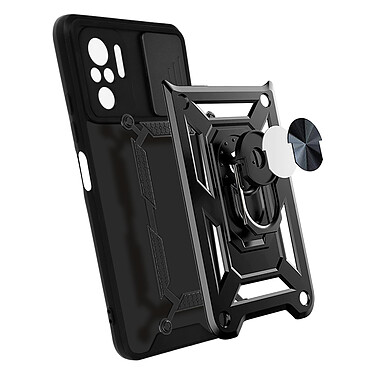 Avis Avizar Coque Xiaomi Redmi Note 10 Pro avec Cache caméra et Bague Support Vidéo noir