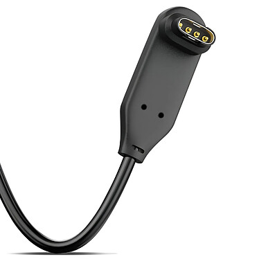 Avis Avizar Chargeur pour Montre Connectée Garmin Câble USB Coudé Silicone 1m Noir