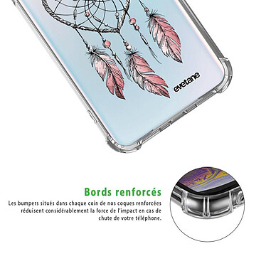 Acheter Evetane Coque Samsung Galaxy S10e anti-choc souple angles renforcés transparente Motif Attrape coeur