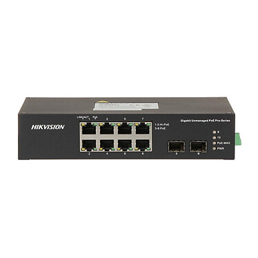Hikvision - Switch PoE 8 ports DS-3T0510HP-E/HS