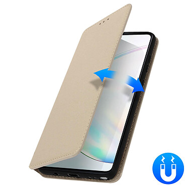 Avizar Housse Samsung Galaxy Note 10 Lite Étui Folio Portefeuille Fonction Support doré pas cher