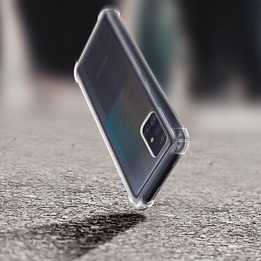 Avis Avizar Coque Samsung Galaxy A51 5G Flexible Antichoc Coins Bumper Transparent