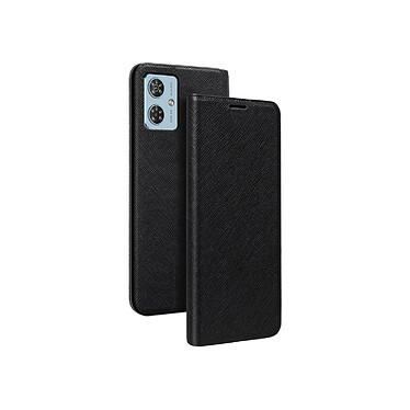 BigBen Connected Étui Folio pour Motorola G54 5G avec Fonction Support et Porte-Cartes Noir