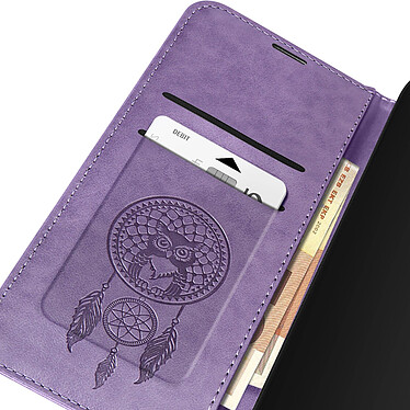 Acheter Avizar Étui Mandala Attrape Rêves pour iPhone 14 Pro Max Portefeuille  Violet