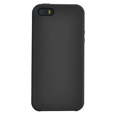 BigBen Connected Coque pour iPhone 5/5S/SE Rigide Soft touch en Silicone Noir