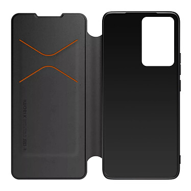 Made for Xiaomi Étui pour Xiaomi 13 Lite Clapet Porte-Cartes Dragonne incluse  Noir