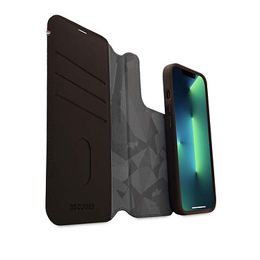 Acheter Decoded Folio Détachable Compatible avec le MagSafe en cuir pour iPhone 14 Pro Max Marron